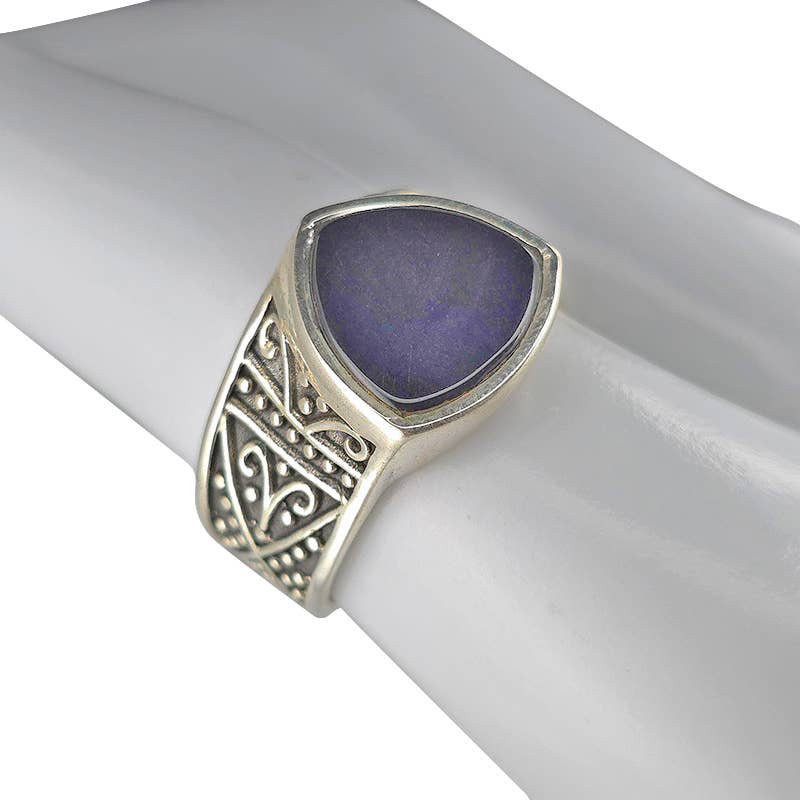 Black Onyx Sterling Silver Ring