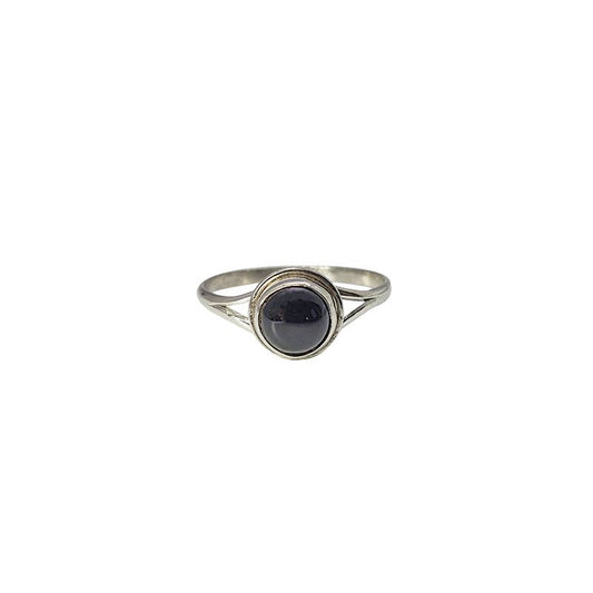 Black Onyx Sterling Silver Ring