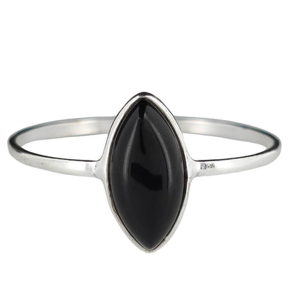 Black Onyx Sterling Silver Ring