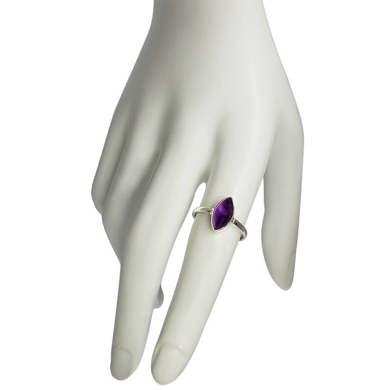 Amethyst Sterling Silver Ring