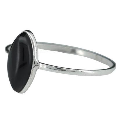 Black Onyx Sterling Silver Ring