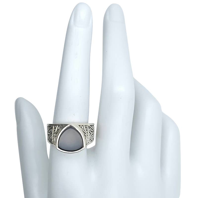 Black Onyx Sterling Silver Ring