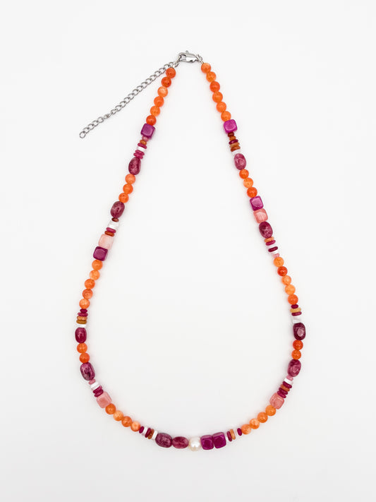 Sundown Gemstone Necklace