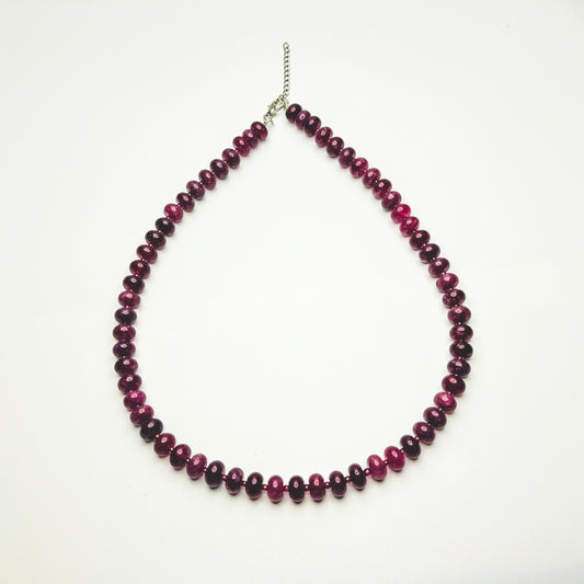 Red Current Garnet Gemstone Necklace