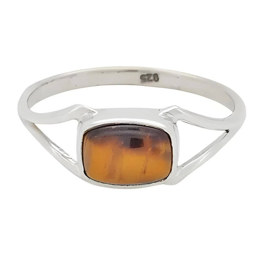 Tiger Eye Sterling Silver Ring