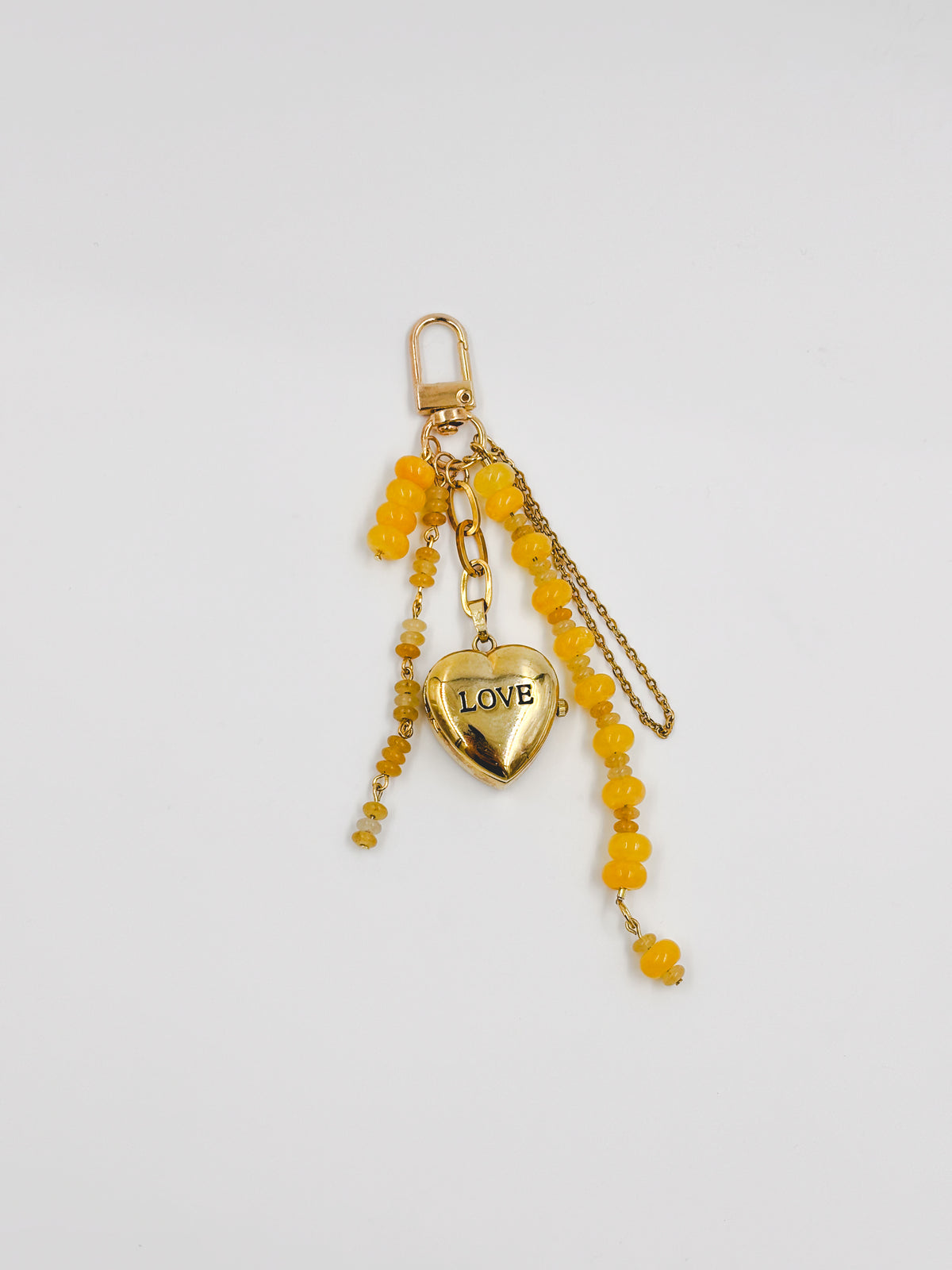 Trinket Totem - Vintage Golden LOVE Pocket Watch