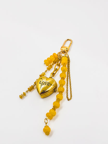 Trinket Totem - Vintage Golden LOVE Pocket Watch
